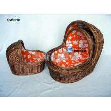 (BC-BA1006) Salgueiro Handmade de alta qualidade Carry &amp; Sleep Baby Basket